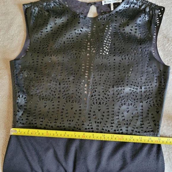 House of Harlow 1960 pleather cutout dress size large - Picture 13 of 16